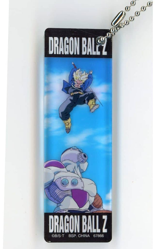 Trunks & Frieza Acrylic Charm - Dragon Ball DRAGONBALL SNAP COLLECTION2 H Prize (Approx. 8 cm, BANDAI SPIRITS)