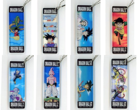 Dragon Ball Acrylic Charm Complete Set (8 pcs) - Ichiban Kuji DRAGONBALL SNAP COLLECTION2 H Prize - BANDAI SPIRITS - Approx. 8 cm - Pre-owned