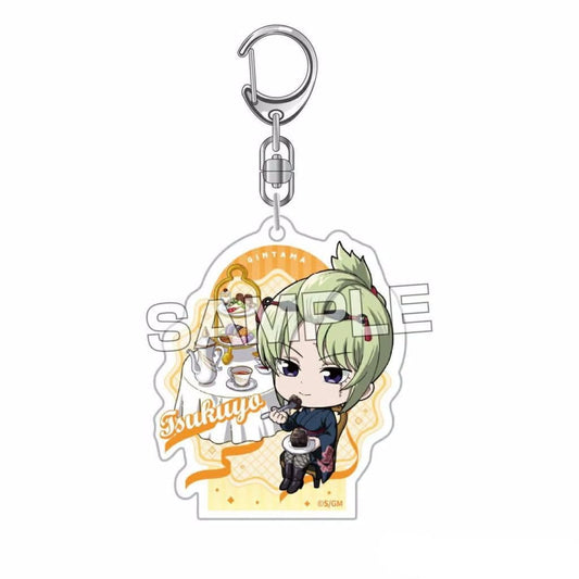 Tsukuyo Acrylic Keychain - Gintama (Movie Tie-in) - 60 x Approx. 60 x 50 x 3 mm - Ai-up - Pre-owned