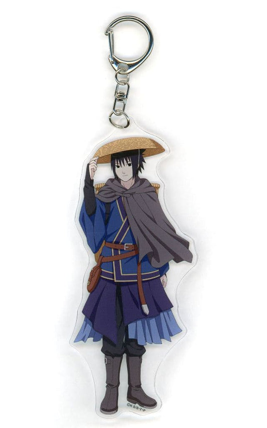 Sasuke Uchiha Traveler Acrylic Keyholder - Naruto Shippuden - Animate Girls Festival 2025 Exclusive (Crux) Approx. 130 x 50 mm - Pre-owned