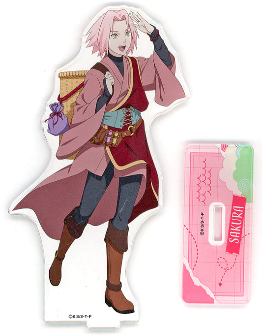 Sakura Haruno Traveler Acrylic Stand - Naruto Shippuden AGF2025 Pre-sale (Approx. 145 x 102 mm) - Crux