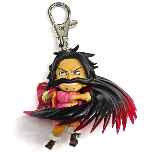 Gol D. Roger Figure Keychain - One Piece - Banpresto Prize Figure Key Holder (Approx. 5 cm)
