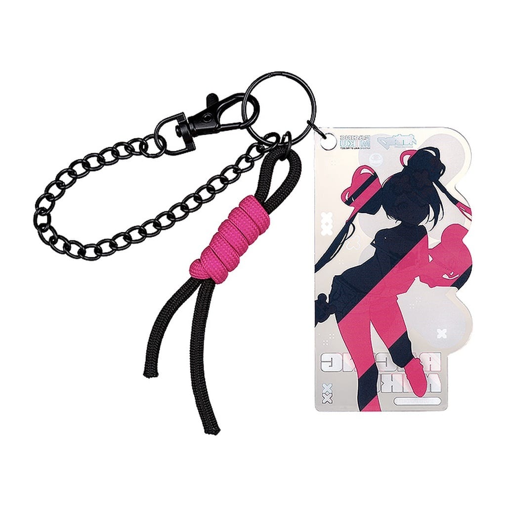 Hatsune Miku Racing Ver. 2025 Acrylic Card Keychain - Hatsune Miku GT Project (Good Smile Moment) - Approx. 5 cm - Pre-owned