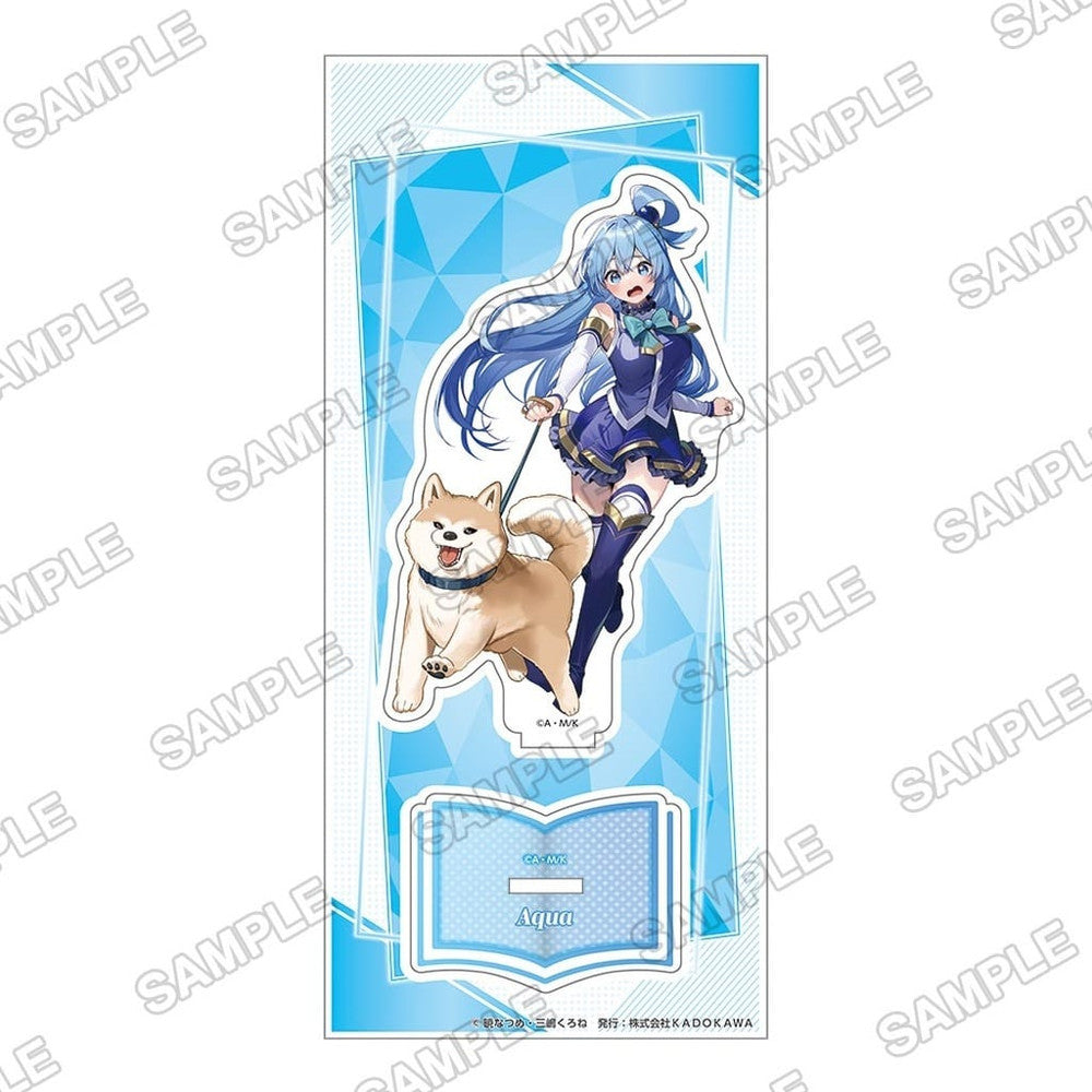 Aqua KonoSuba Acrylic Figure - Light Novel Exhibition 2025