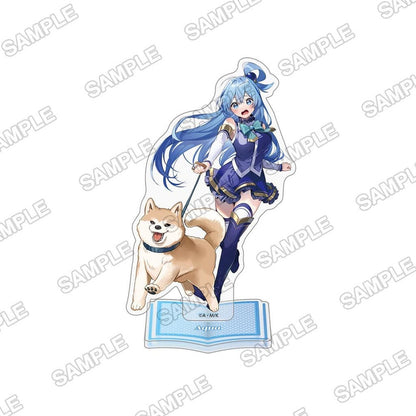 Aqua KonoSuba Acrylic Figure - Light Novel Exhibition 2025