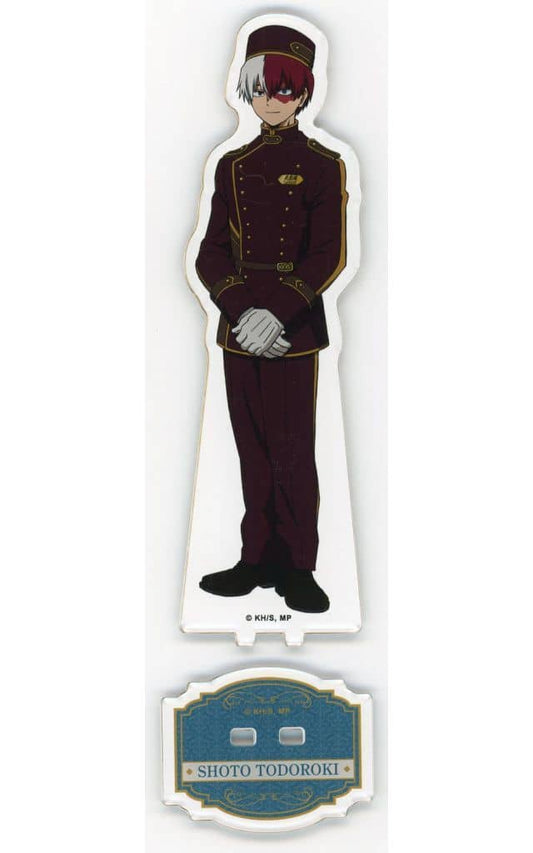 Shoto Todoroki Acrylic Stand - My Hero Academia × animate cafe (Animate) Approx. 15 x 7 cm - Pre-owned