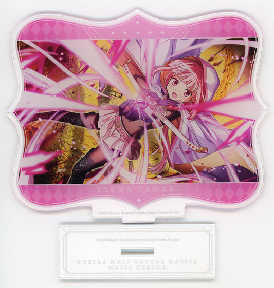Iroha Tamaki (Strada Futuro) BIG Acrylic Stand - Puella Magi Madoka Magica - ARMA BIANCA - Approx. 16 x 13 cm (Pre-owned)
