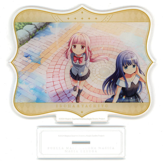 Itsuka Agaru Ame BIG Acrylic Stand - Puella Magi Madoka Magica Pop Up Shop Exclusive (ARMA BIANCA, Approx. 16 x 13 cm, Pre-owned)