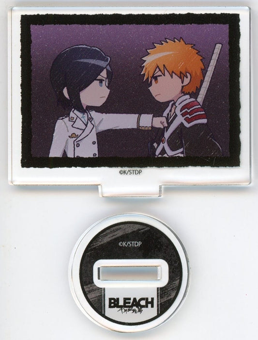 Ichigo Kurosaki & Uryu Ishida Acrylic Puchi Stand - BLEACH: Thousand-Year Blood War (A3, Height Approx. 70 mm)