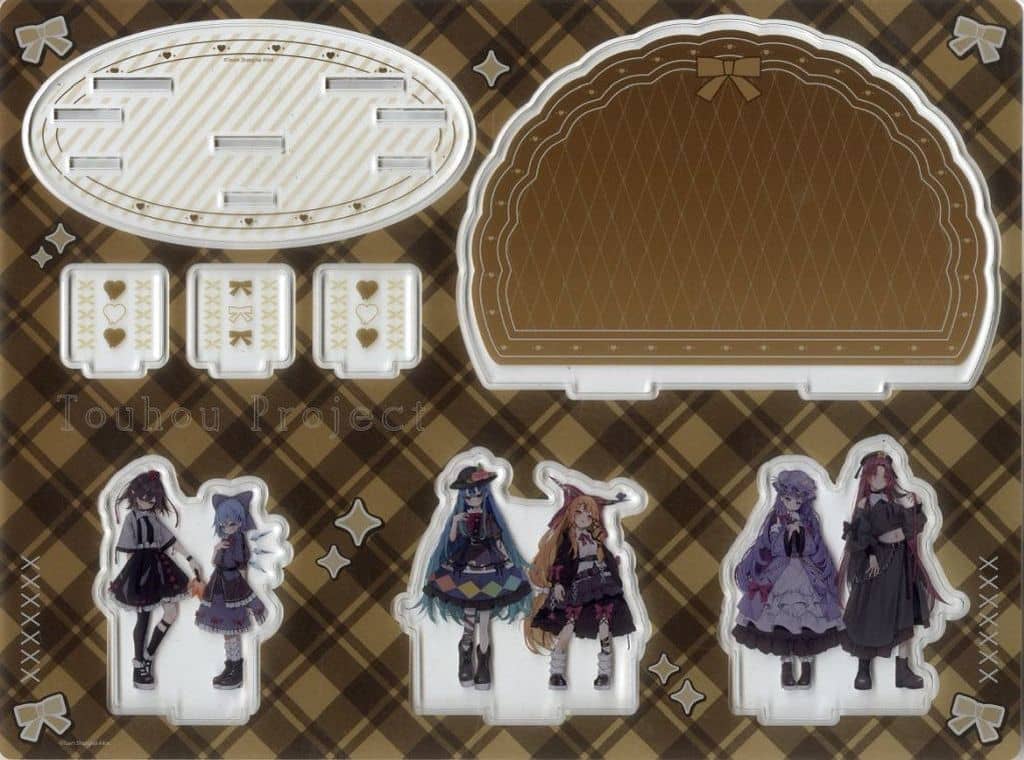 Touhou Project Acrylic Diorama 'Yamikawaii' Ver. (Original Illustration) - A3 Brand Acrylic Stand Approx. 30 x 23 cm (Pre-owned)