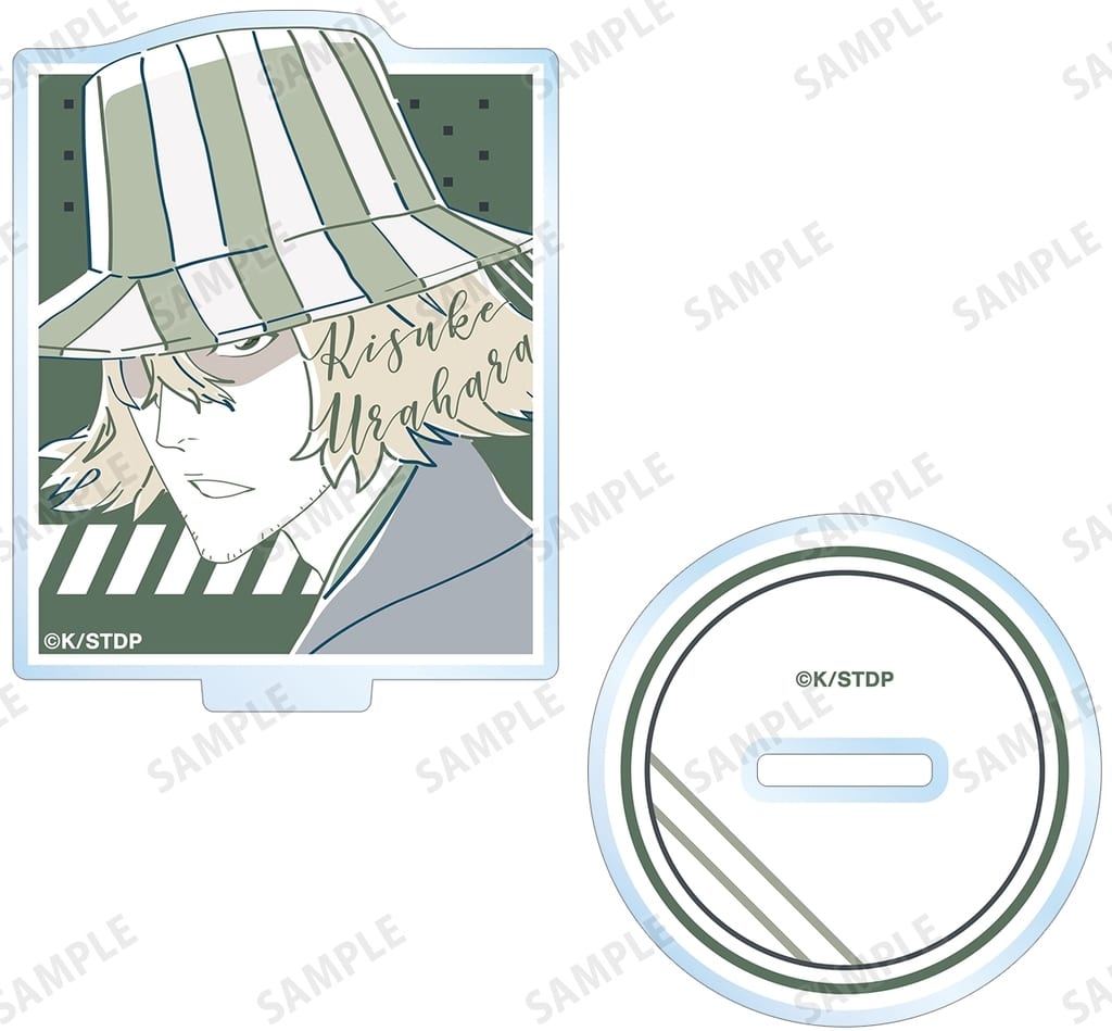Kisuke Urahara Acrylic Stand - BLEACH: Thousand-Year Blood War Trading lette-graph (ARMA BIANCA) Approx. 70 x 51 mm - Pre-owned