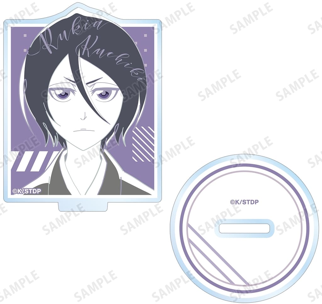 Rukia Kuchiki Acrylic Stand (Trading lette-graph) - BLEACH: Thousand-Year Blood War - ARMA BIANCA - Approx. 70 x 51 mm (Pre-owned)