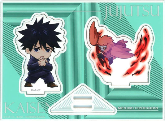 Megumi Fushiguro Acrylic Diorama - Jujutsu Kaisen Battle Mode Marukuji Daikichi-4 (Team Entertainment) - Approx. 68 x 81 mm - Pre-owned