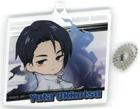 Yuta Okkotsu Acrylic Keychain - Jujutsu Kaisen Battle Mode Marukuji (Chukichi-6) Approx. 60 x 60 mm - Team Entertainment