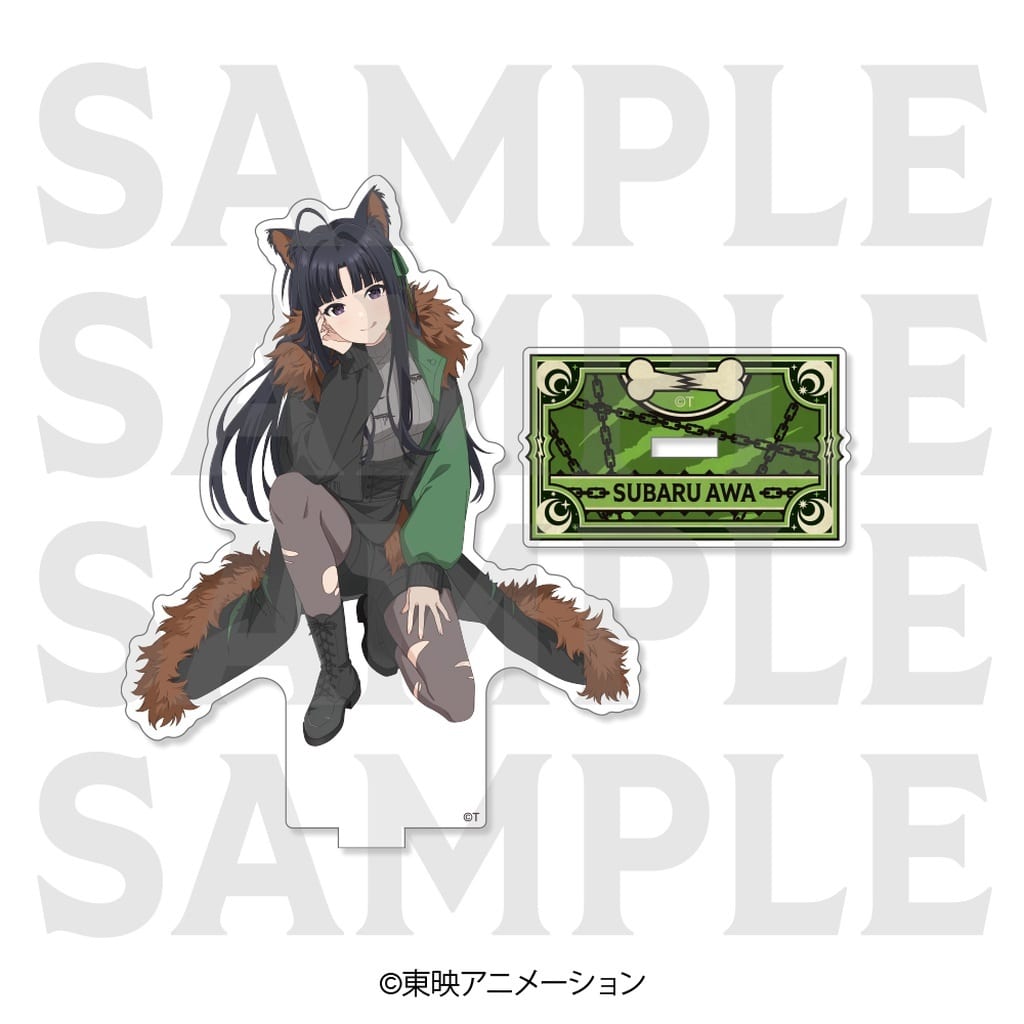 Girls Band Cry Subaru Anwa DOG Dress Acrylic Stand