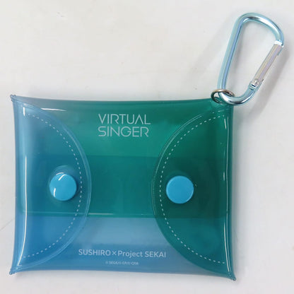 Hatsune Miku Collaboration Limited Multi-Pouch (Soft Drink Bonus) - Project Sekai: Colorful Stage! feat. Hatsune Miku × Sushiro, Acrylic Charm, ~8×10 cm (Used)