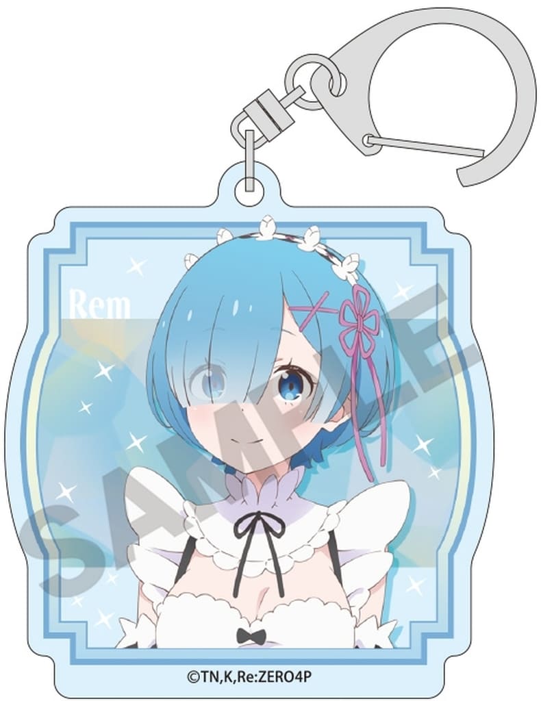 Rem Hologram Acrylic Keychain - Re:Zero