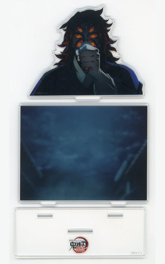 Kokushibo Acrylic Stand Scene Still - Demon Slayer: Kimetsu no Yaiba Mugen Castle Arc Chapter 1 (ufotable, Approx. 140 x 104 mm, Pre-owned)