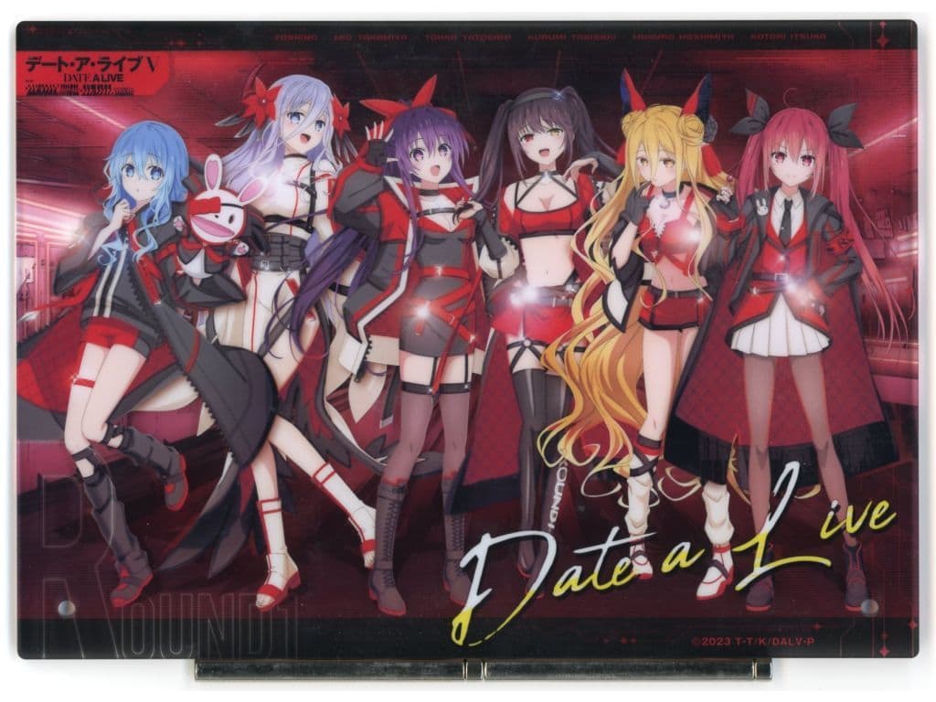 Date A Live V x ROUND1 Original Acrylic Board 6-Person Collection