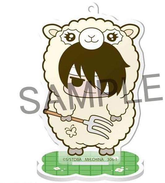 Shinsuke Takasugi (Alpaca) Acrylic Stand - Gintama 'Hata Prince's Animal Paradise: Love & Peace Ranch' MegaHouse (Height Approx. 55 mm, Pre-owned)
