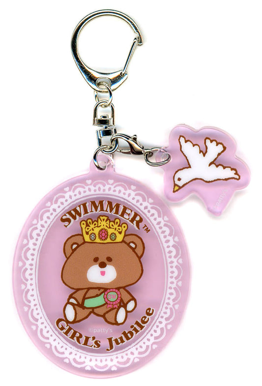 Bear Acrylic Keychain – SWIMMER Ribbon Prize F