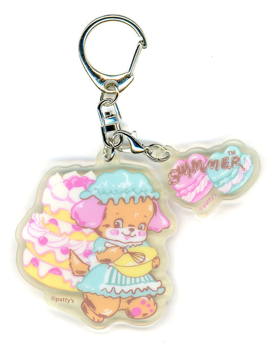 Dog Acrylic Keychain – SWIMMER Ribbon F Prize