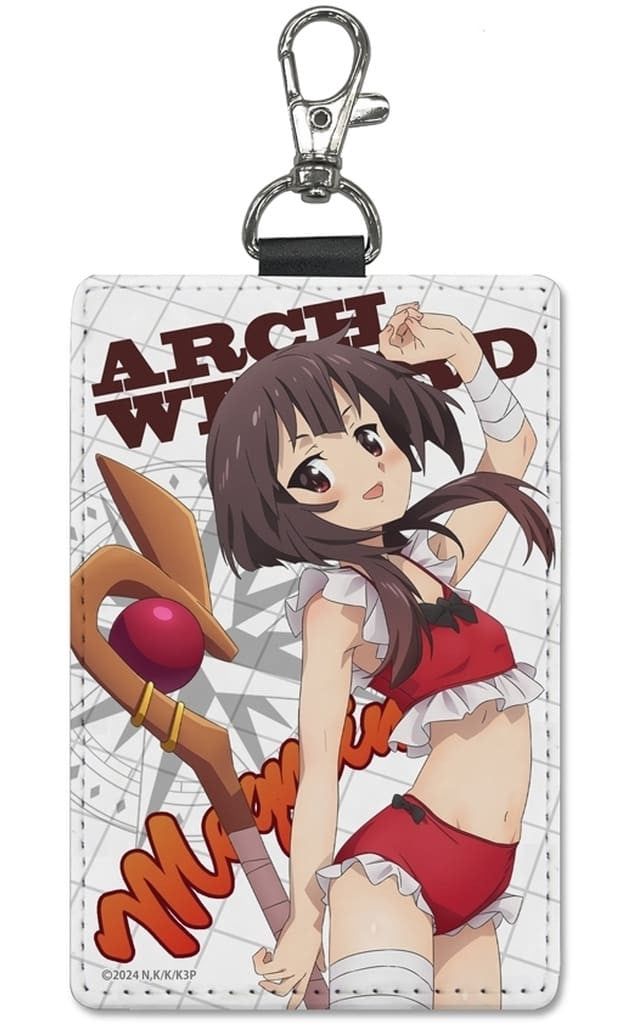 KonoSuba Megumin Pass Case with Carabiner