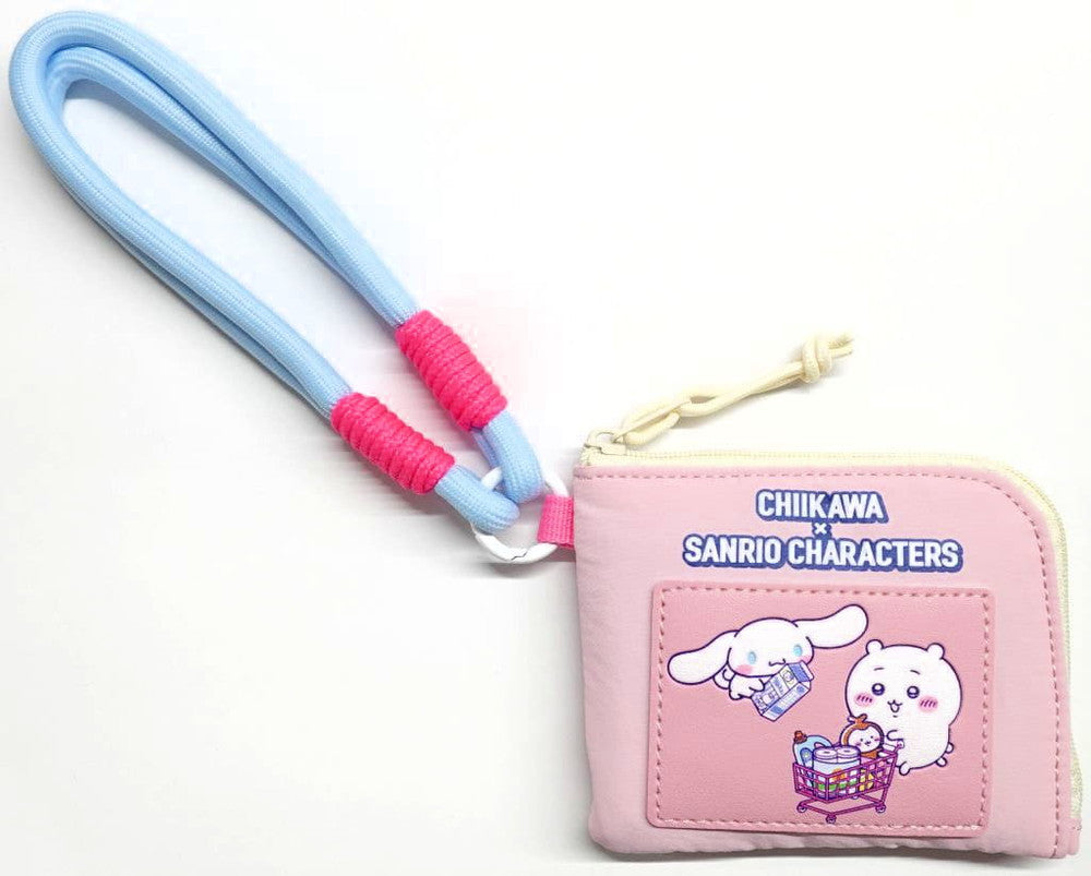 Chiikawa & Cinnamoroll Supermarket Compact Wallet