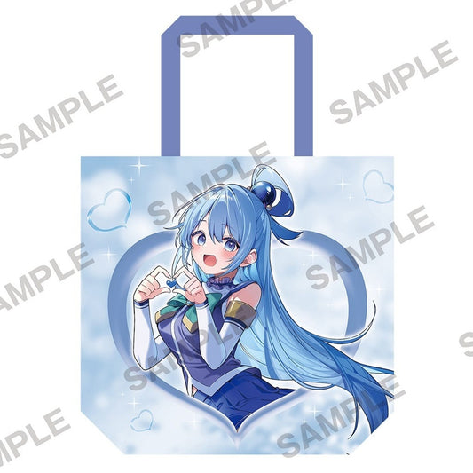 Aqua Valentine 2026 Full-Graphic Tote Bag | KonoSuba
