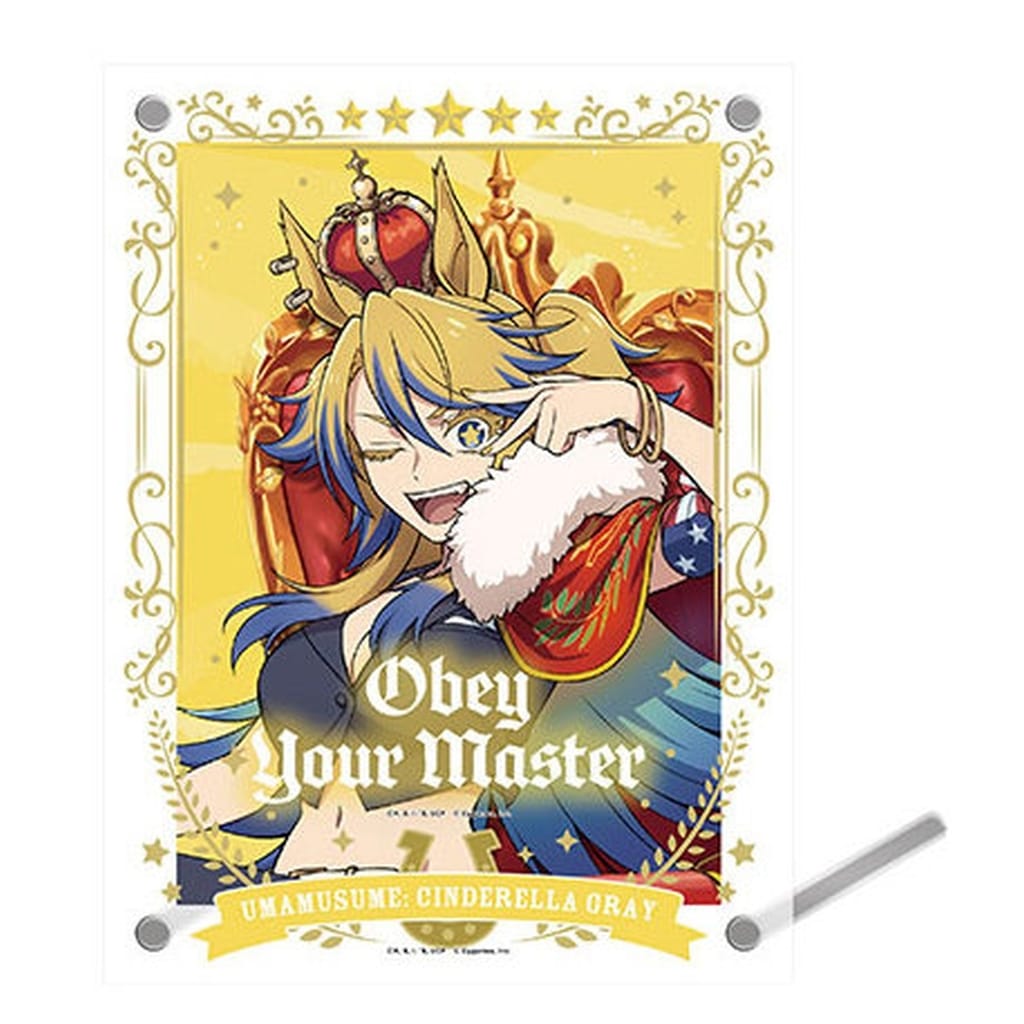 Umamusume Pretty Derby: Cinderella Gray Acrylic Photo Frame with Bromide - Ensky, Used, No. 5