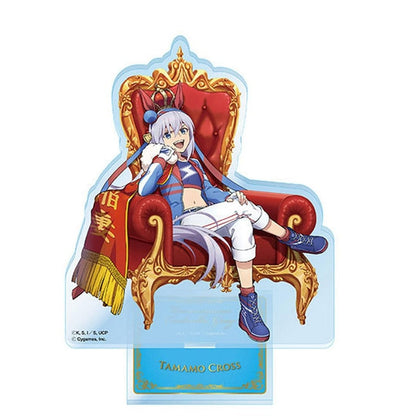 Tamamo Cross Acrylic Stand - Umamusume: Cinderella Gray (Ensky Acrylic Stand, Character Size ~68×27mm, Pre-owned)