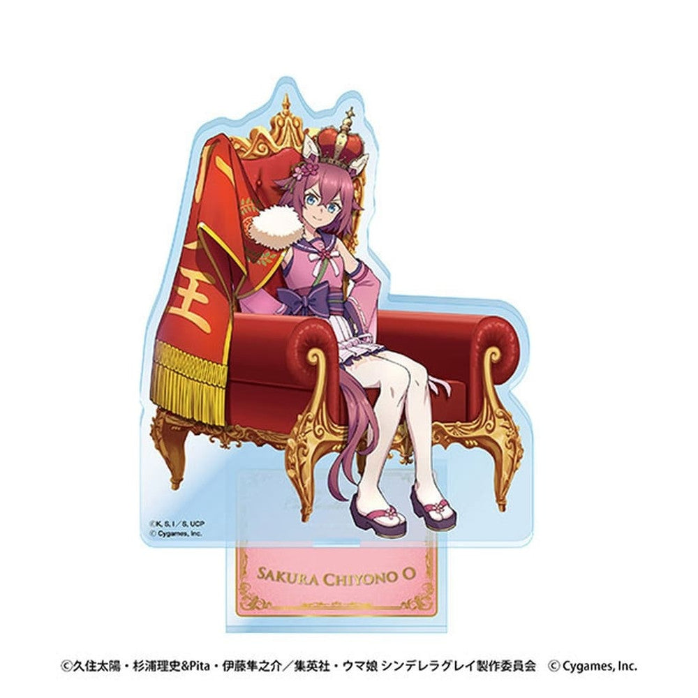 Sakura Chiyono O Acrylic Stand CHAMPIONS - Ensky - Umamusume: Cinderella Gray (Approx. Character 68×27mm, Acrylic)