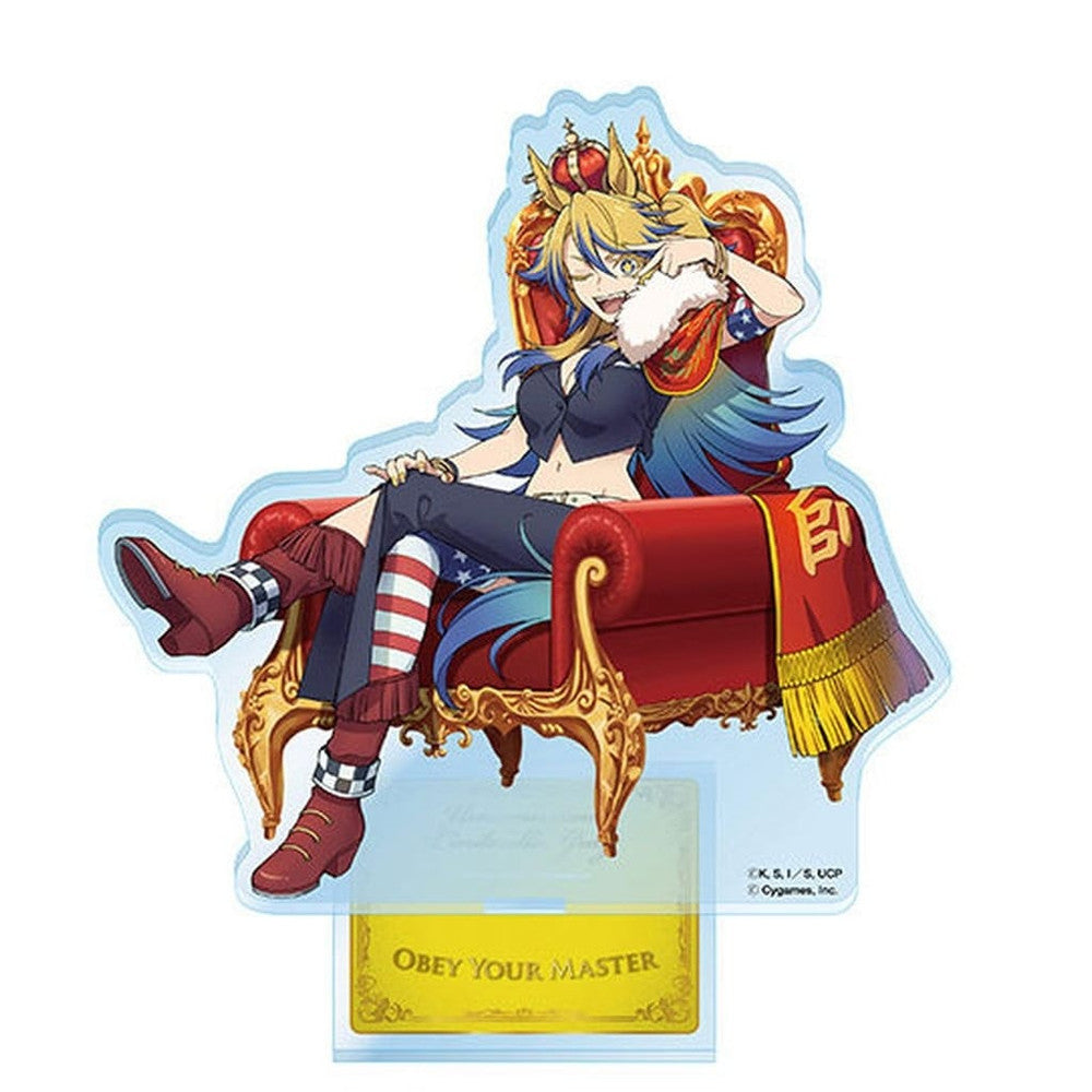 Obey Your Master Acrylic Stand - Umamusume: Cinderella Gray (Ensky, Approx. 68×27mm, Pre-owned)