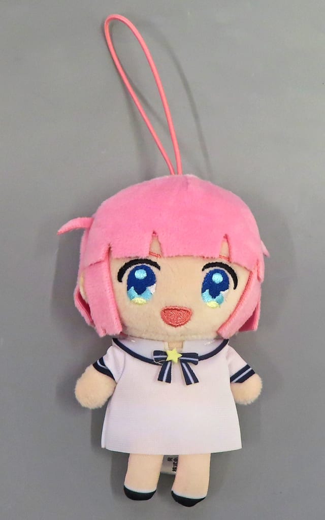 Futari Goto BOCCHI THE ROCK! Character Fuku Plush Mascot Badge