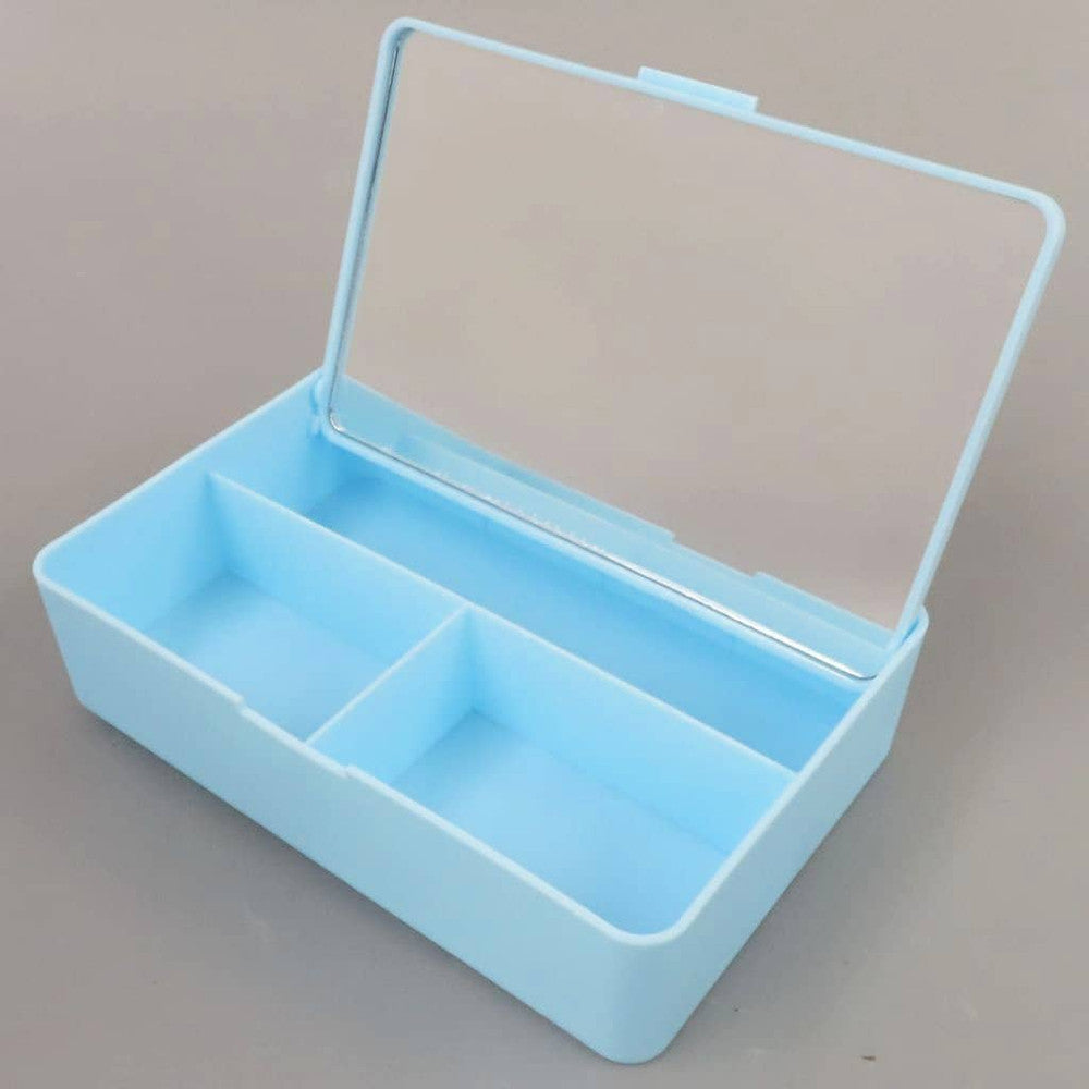 Cinnamoroll & Milk Blue Mirror Storage Case, No. 11