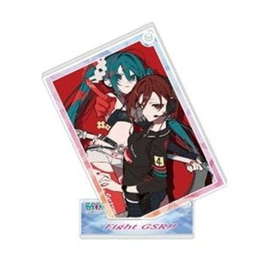 Racing Miku Acrylic Stand Keychain - Hatsune Miku GT Project Trading Acrylic Stand Keyholder Vol.2 (2025 Rd.6 SUGO Support Ver., Approx. 70 mm) Caravan
