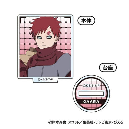 Gaara - Naruto Shippuden Mini Acrylic Stand Small Version B by Xebec (Pre-Owned)