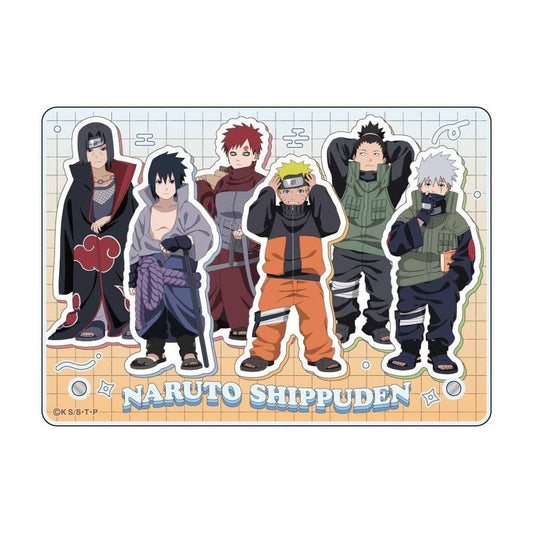 Naruto Shippuden A6 Acrylic Panel "Gathering (Mini Ver.)" - G-Bec, Used, 148 x Approx. 148 x 155 x 9 mm