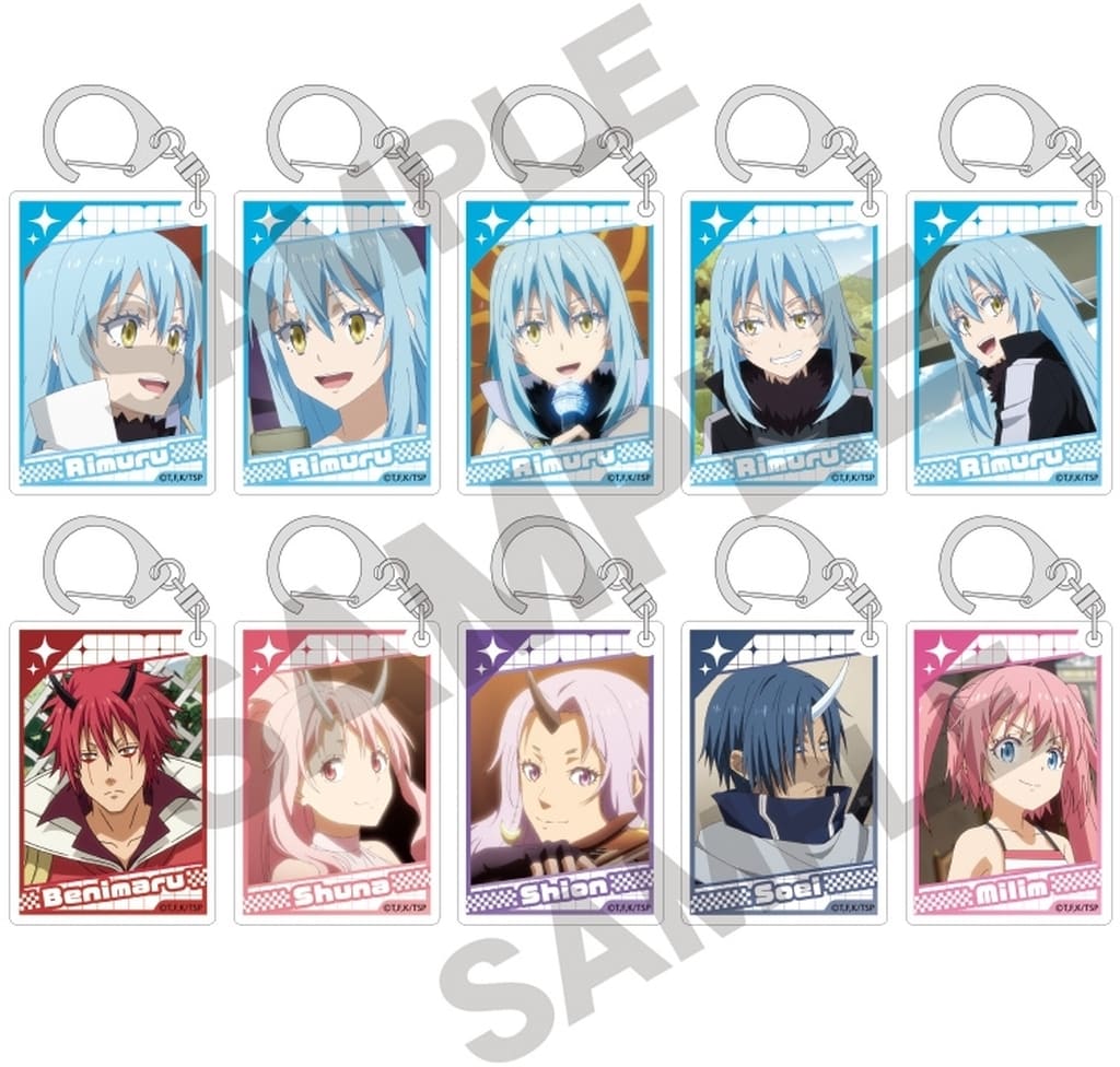 That Time I Got Reincarnated as a Slime Acrylic Keychain Set