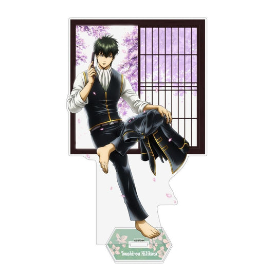 Toshiro Hijikata Acrylic Stand (Large) — Peeking Scenery from Small Window Ver. | Gintama | Cospa (Pre-owned)