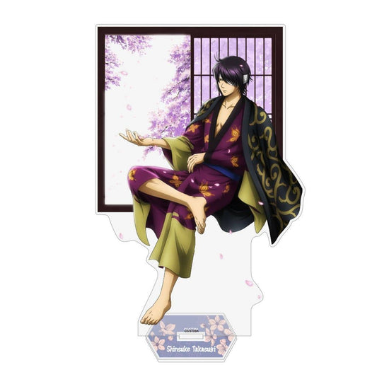 Shinsuke Takasugi Acrylic Stand (Large) "Small Window View" Ver. - Gintama (Cospa) Pre-owned, Approx. 9 x 5 cm