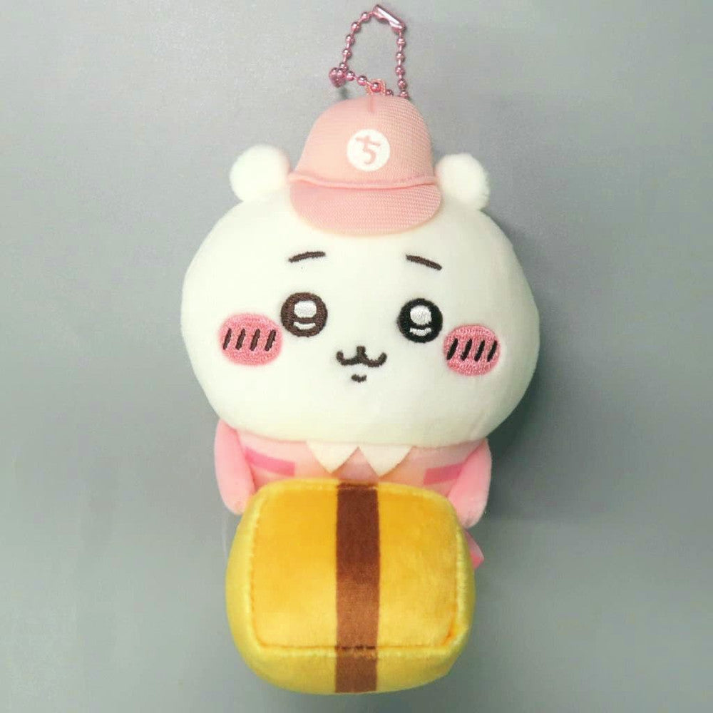 Chiikawa Delivery Person Mascot Plush Badge