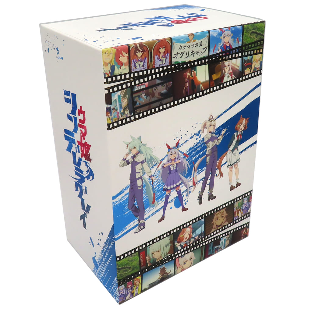 Umamusume: Cinderella Gray Blu-ray Vol.1–4 Illustrated Storage Box — Amazon.co.jp Linked Purchase Bonus (Pre-owned)