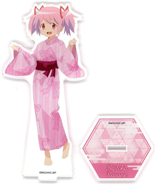 Madoka Kaname Acrylic Stand - Puella Magi Madoka Magica Rebellion × RAKU SPA Collaboration (Approx. 53 x 137 mm) GK Marketing