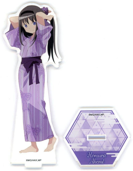 Homura Akemi Full-Body Acrylic Stand - Puella Magi Madoka Magica the Movie: Rebellion × RAKU SPA Collaboration (GK Marketing) Approx. 53 x 137 mm (Pre-owned)