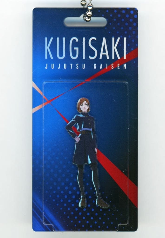 Nobara Kugisaki Mini Blister-Style Acrylic Keychain - TOHO Animation Kuji Jujutsu Kaisen H-03 Prize (Approx. 76 x 37 mm)