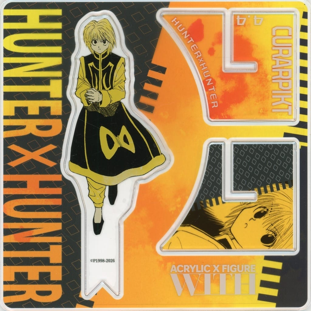 Kurapika Birthday Acrylic “X” Figure-with (2026) HUNTER×HUNTER