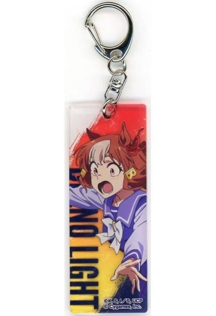 Belno Light Acrylic Keychain - Umamusume: Cinderella Gray EXHIBITION "Trace of the Monster's Hoof" (Movic) 3×8 cm - Pre-owned