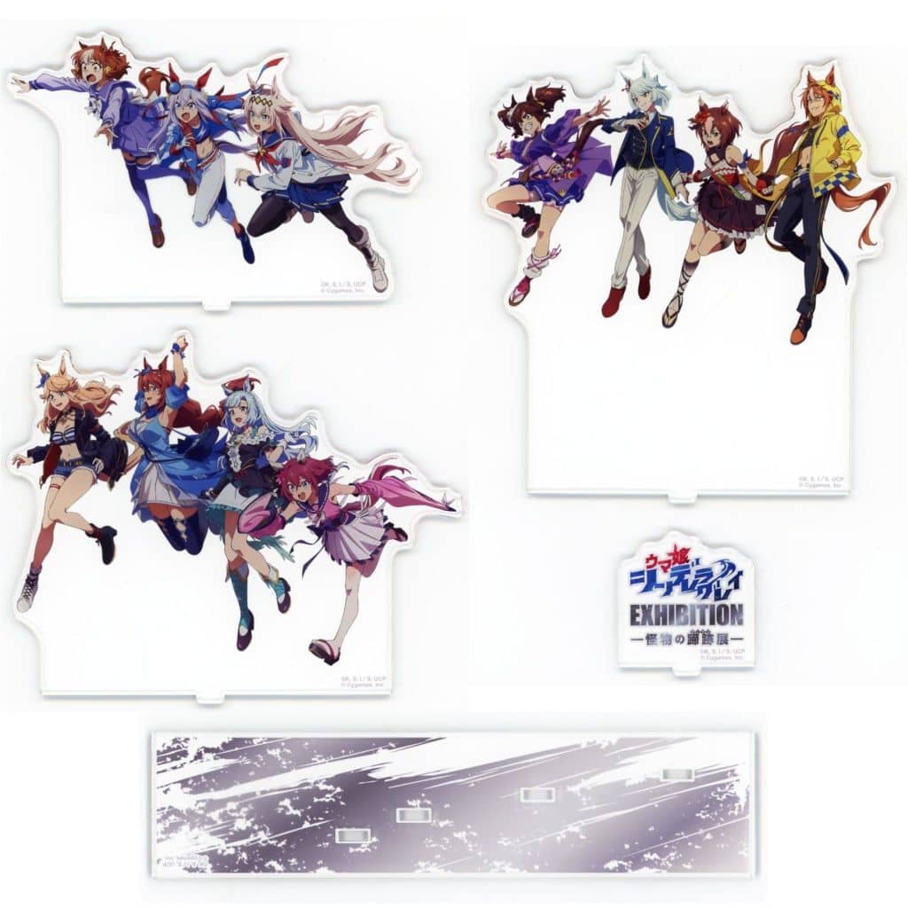 Umamusume: Cinderella Gray Acrylic Diorama Stand - Movic, Approx. 15cm Pre-owned