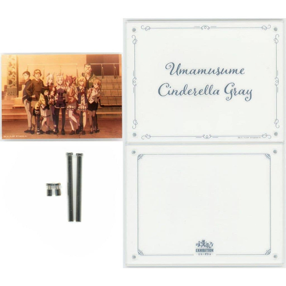 Group Acrylic Photo Frame - Umamusume: Cinderella Gray EXHIBITION "Trace of the Monster Hoof" Limited Ticket Bonus (Movic) 130×170mm